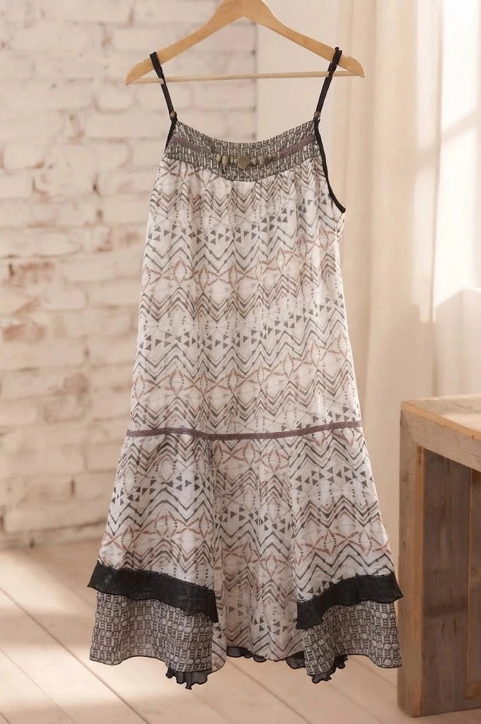 Robe d’été bohème chic Clara Vitti – Taille 42 – Excellent état
